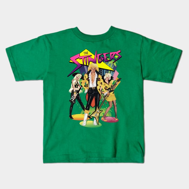 Jem And The Holograms The stringers Kids T-Shirt by GG888